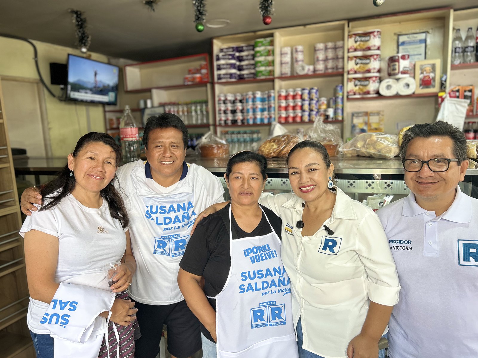 Visita a tienda vecinal